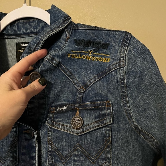 Wrangler X Yellowstone Denim Jacket NEW - Picture 6 of 10